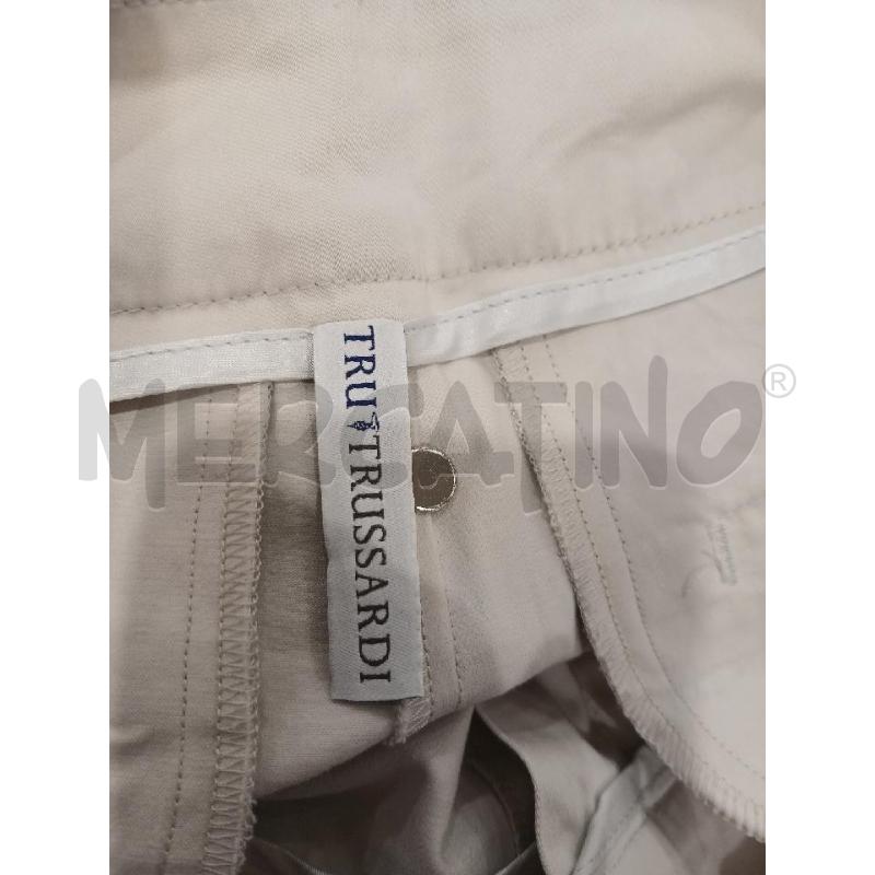 PANTALONE DONNA TRUTRUSSARDI CREMA TG.42 | Mercatino dell'Usato Salerno fratte 3