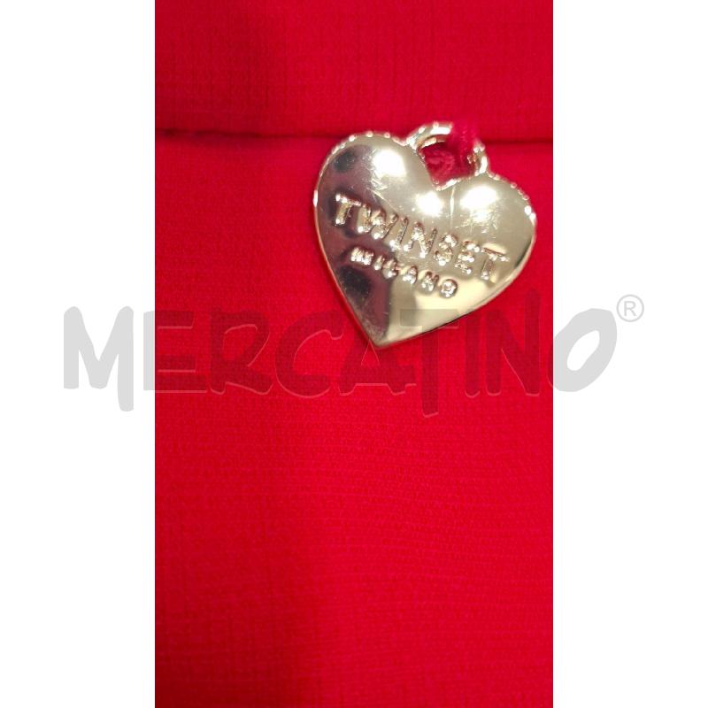 PANTALONE DONNA TWIN SET ROSSO | Mercatino dell'Usato Salerno fratte 3