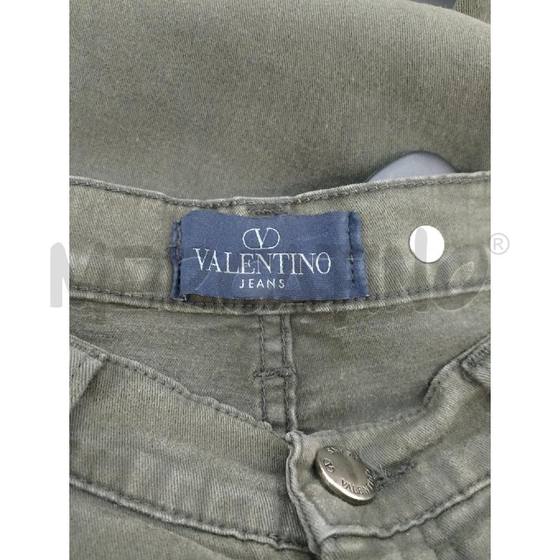 PANTALONE DONNA VALENTINO JEANS VERDONE ELESTACIZZATO | Mercatino dell'Usato Salerno fratte 3
