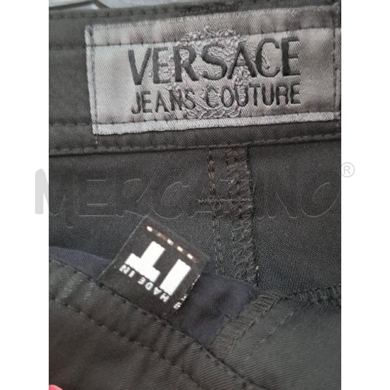 PANTALONE DONNA VERSACE NERO | Mercatino dell'Usato Salerno fratte 4