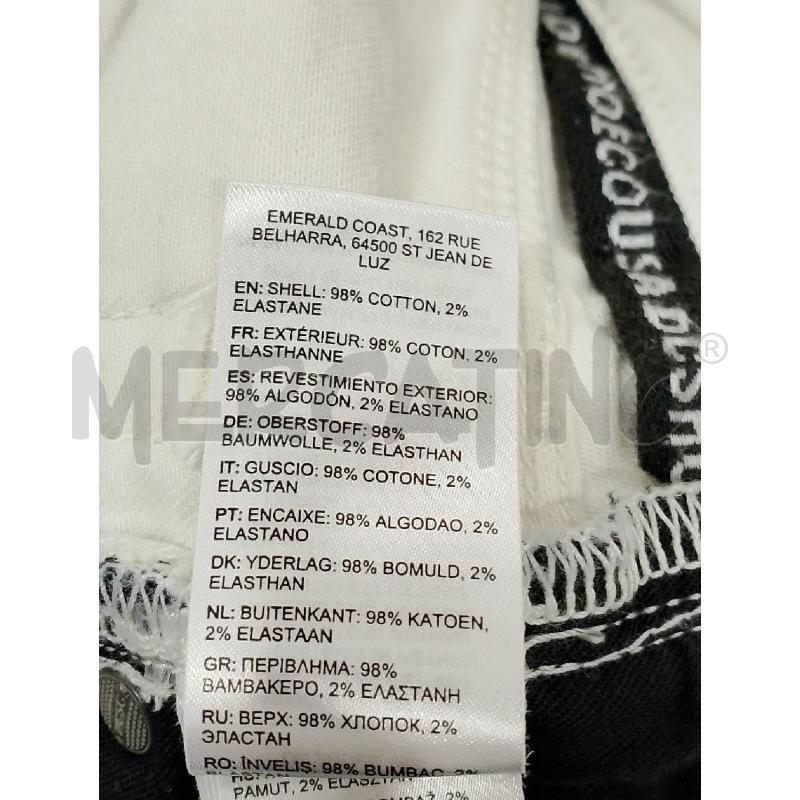 PANTALONE UOMO DC BIANCO | Mercatino dell'Usato Salerno fratte 4