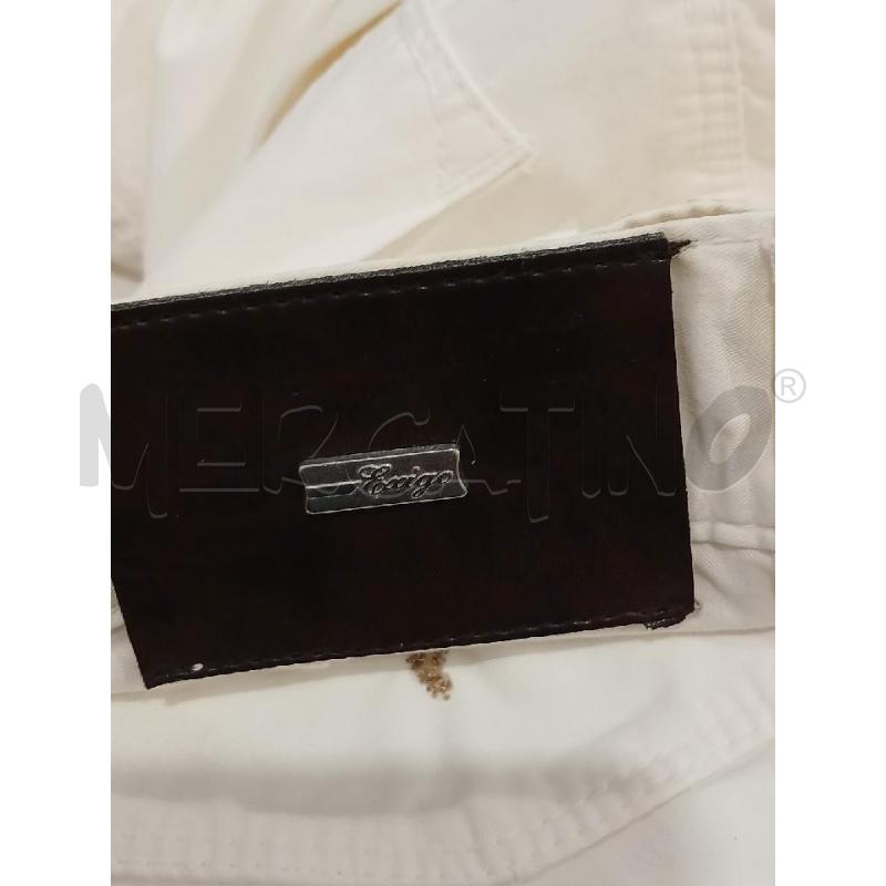 PANTALONE UOMO EXIGO BIANCO TG. 48 | Mercatino dell'Usato Salerno fratte 3