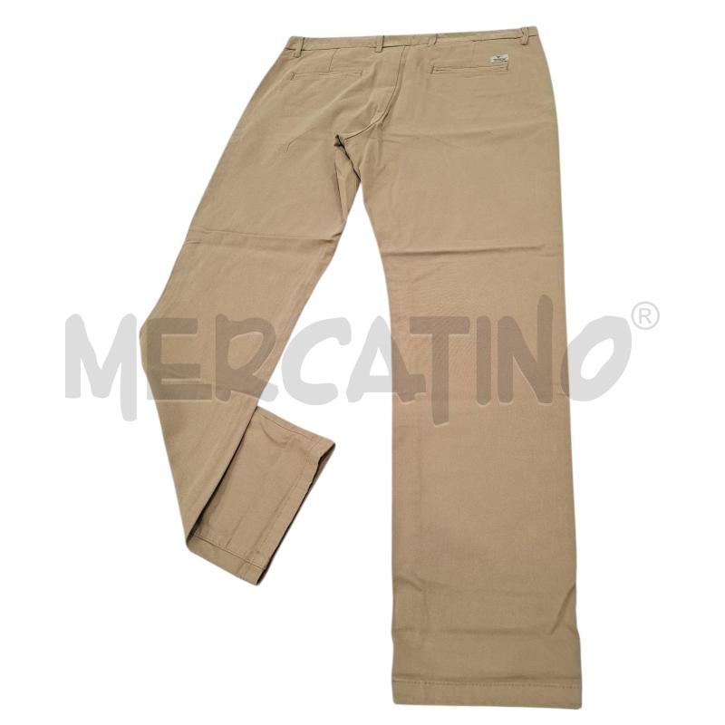 PANTALONE UOMO FREDMELLO BEIGE SCURO CARTELLINATO TG.52 | Mercatino dell'Usato Salerno fratte 2