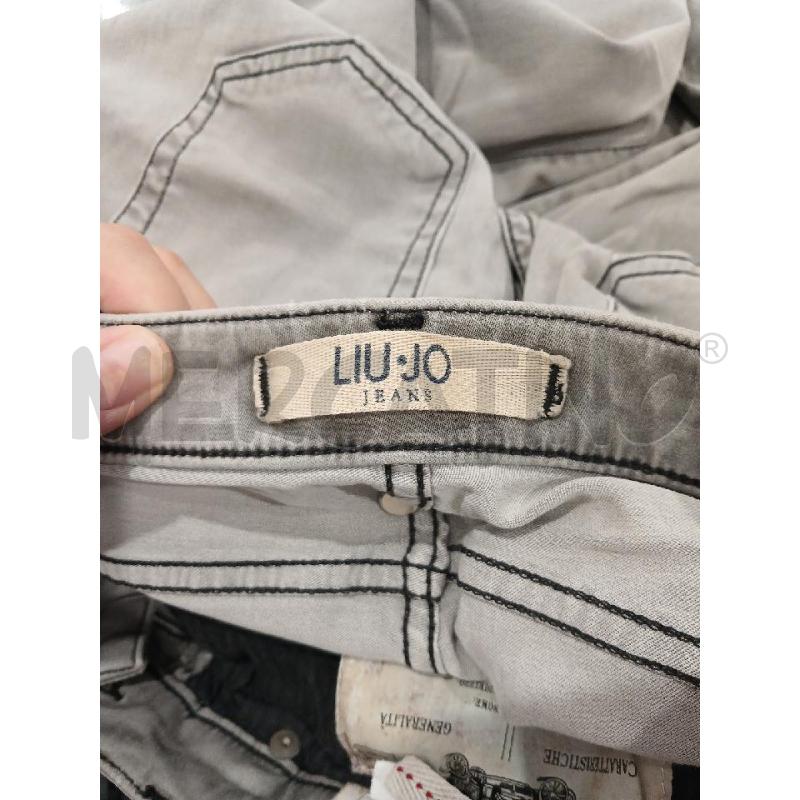PANTALONE UOMO LIU JO GRIGIO EFFETTO WASHED TG.46 | Mercatino dell'Usato Salerno fratte 3