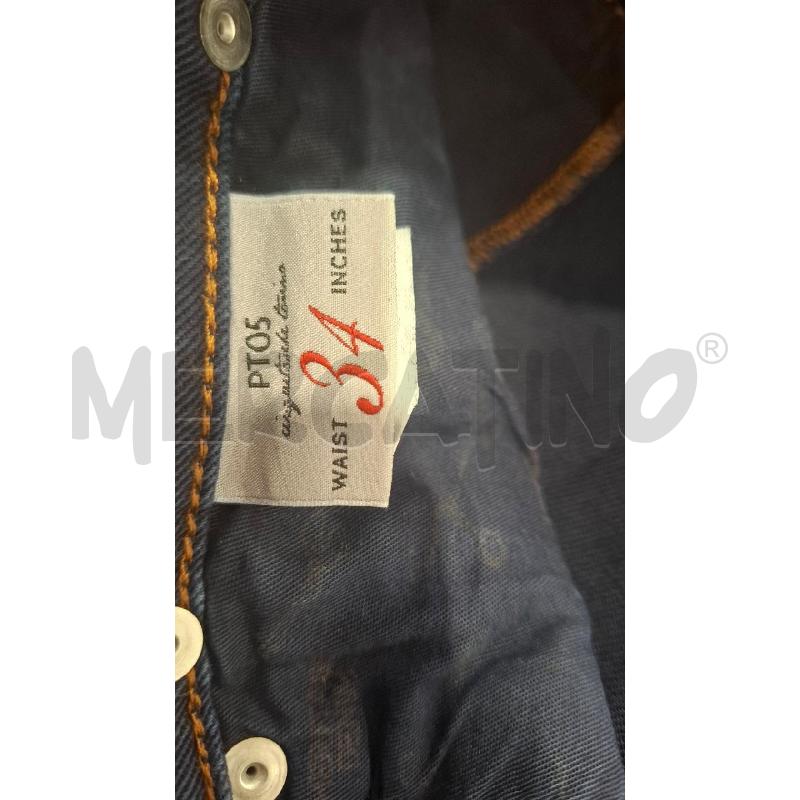 PANTALONE UOMO PT05 BLU NAVY | Mercatino dell'Usato Salerno fratte 4