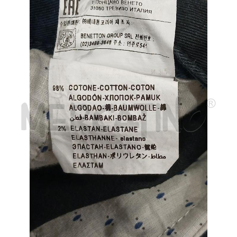 PANTALONE UOMO SISLEY NERO | Mercatino dell'Usato Salerno fratte 4