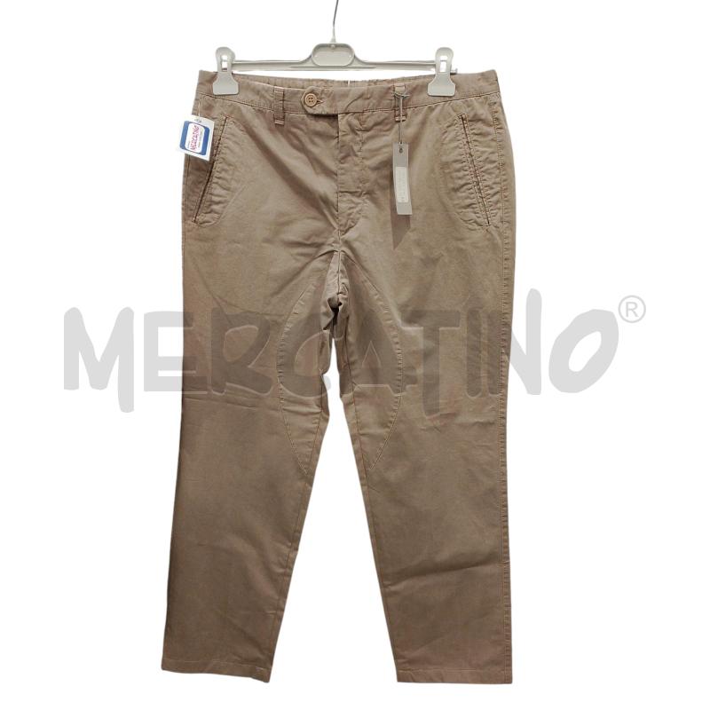 PANTALONE UOMO VIGANO' BEIGE 100X100 COTONE | Mercatino dell'Usato Salerno fratte 1