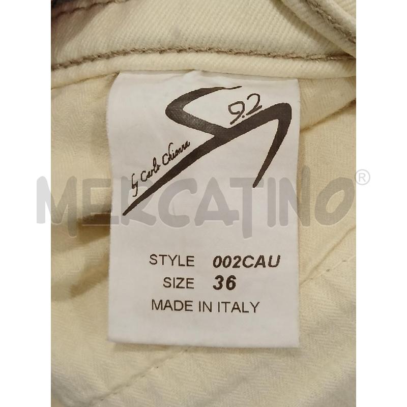 PANTALONE UOMO VINTAGE 9.2 GIALLO PAGLIERINO | Mercatino dell'Usato Salerno fratte 3