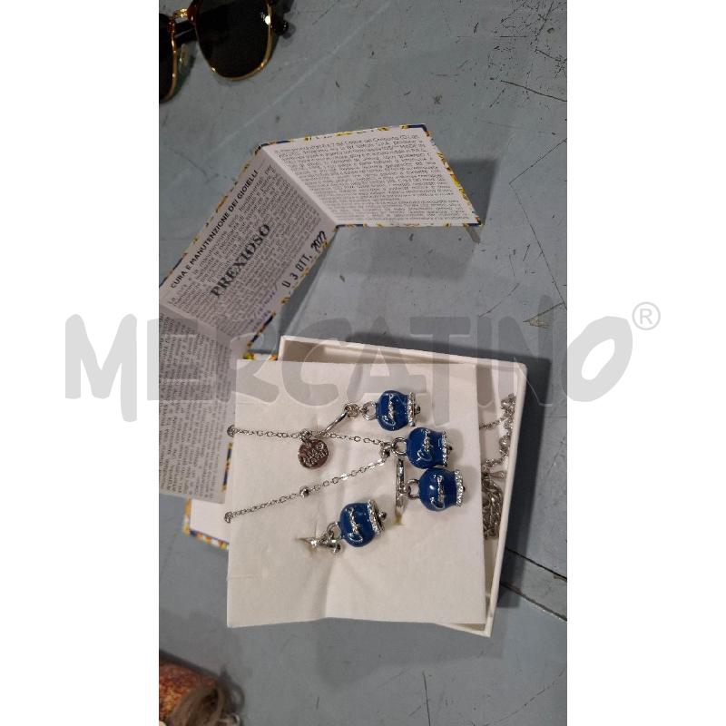 PARURE AMO CAPRI CAMPANELLA BLU  | Mercatino dell'Usato Salerno fratte 4