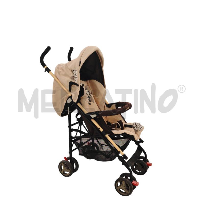 PASSEGGINO GEOBY BEIGE MARRONE  | Mercatino dell'Usato Salerno fratte 1