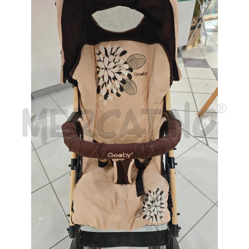 PASSEGGINO GEOBY BEIGE MARRONE  | Mercatino dell'Usato Salerno fratte 2