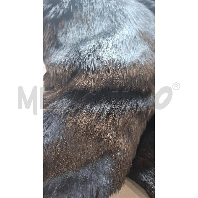 PELLICCIA LAPIN NERA TG.L | Mercatino dell'Usato Salerno fratte 4