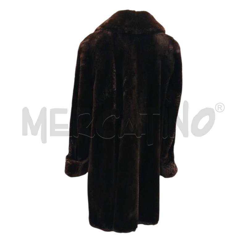 PELLICCIA MARRONE TG.L | Mercatino dell'Usato Salerno fratte 2