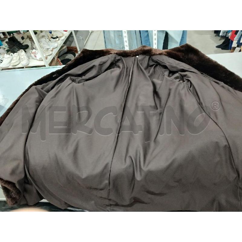 PELLICCIA MARRONE TG.L | Mercatino dell'Usato Salerno fratte 4