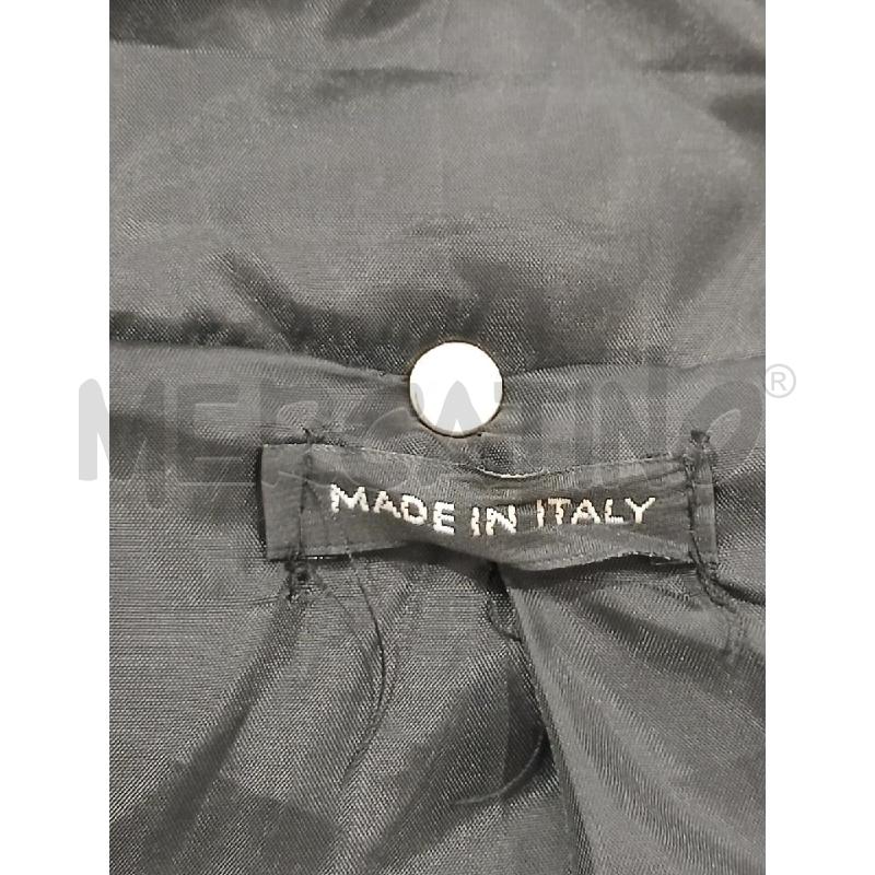 PELLICCIOTTO DONNA MADE IN ITALY NERA TG.U | Mercatino dell'Usato Salerno fratte 3