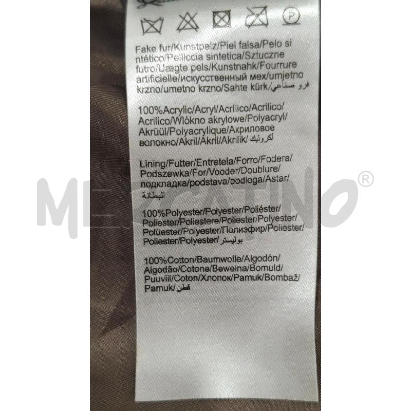 PELLICCIOTTO DONNA VERO MODA MARRONE CHIARO SFUMATO TG.S | Mercatino dell'Usato Salerno fratte 4
