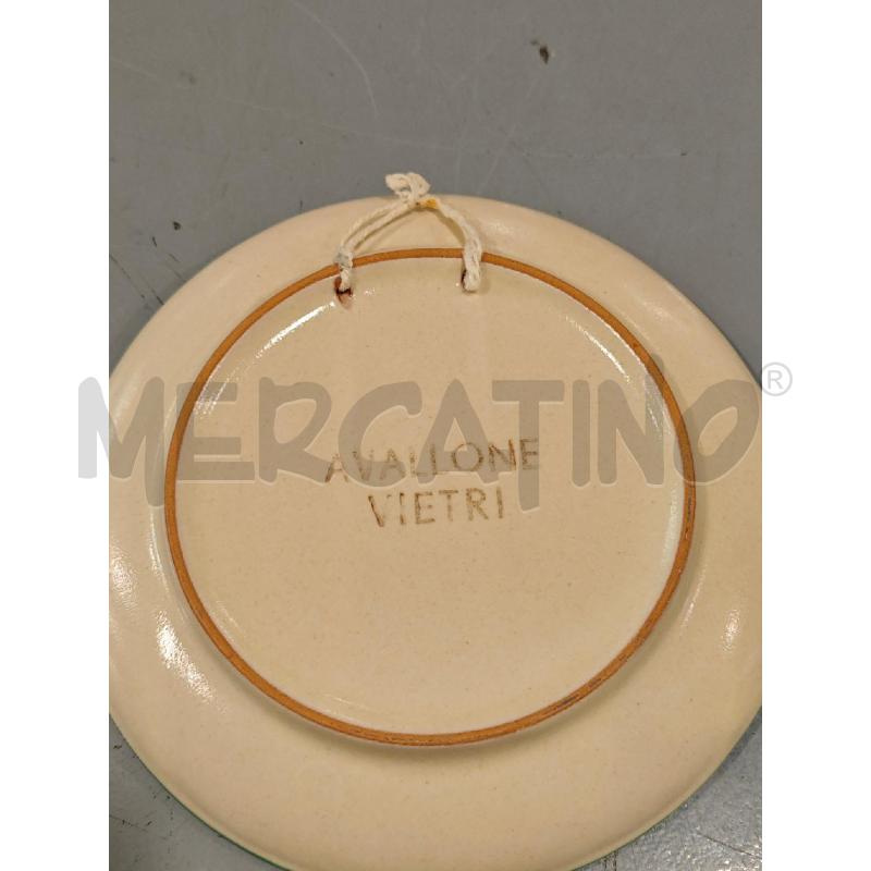 PIATTINO AVALLONE VIETRI CIPOLLA AGLIO 18 CM  | Mercatino dell'Usato Salerno fratte 2