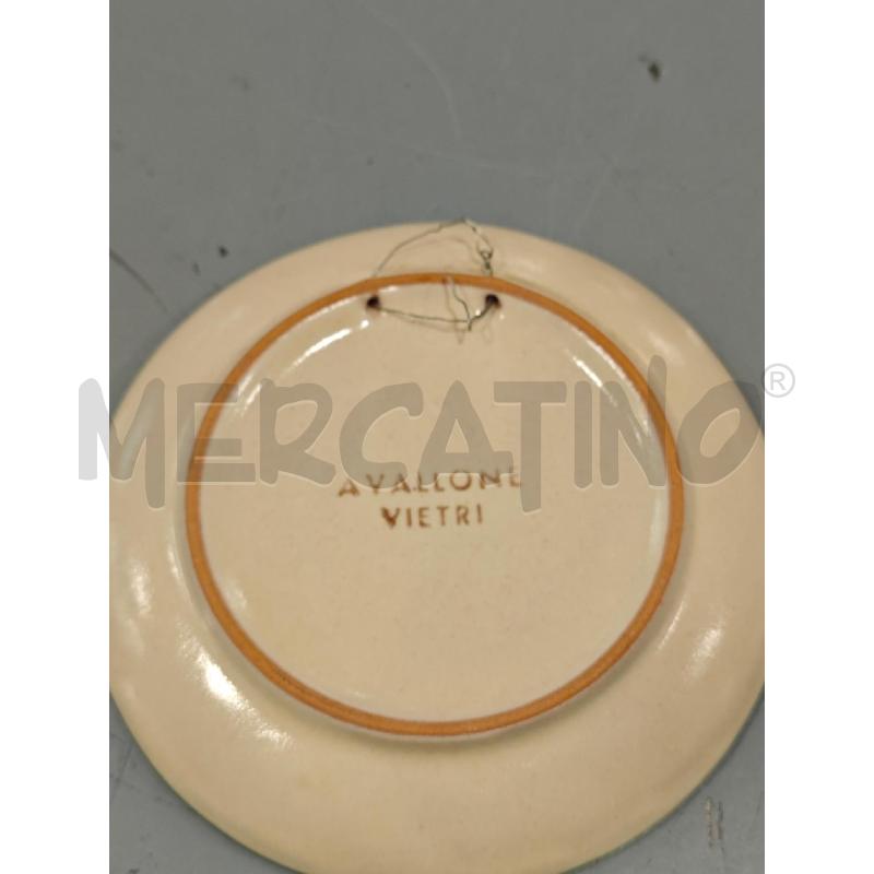 PIATTINO AVALLONE VIETRI UVA PERA 14CM  | Mercatino dell'Usato Salerno fratte 2