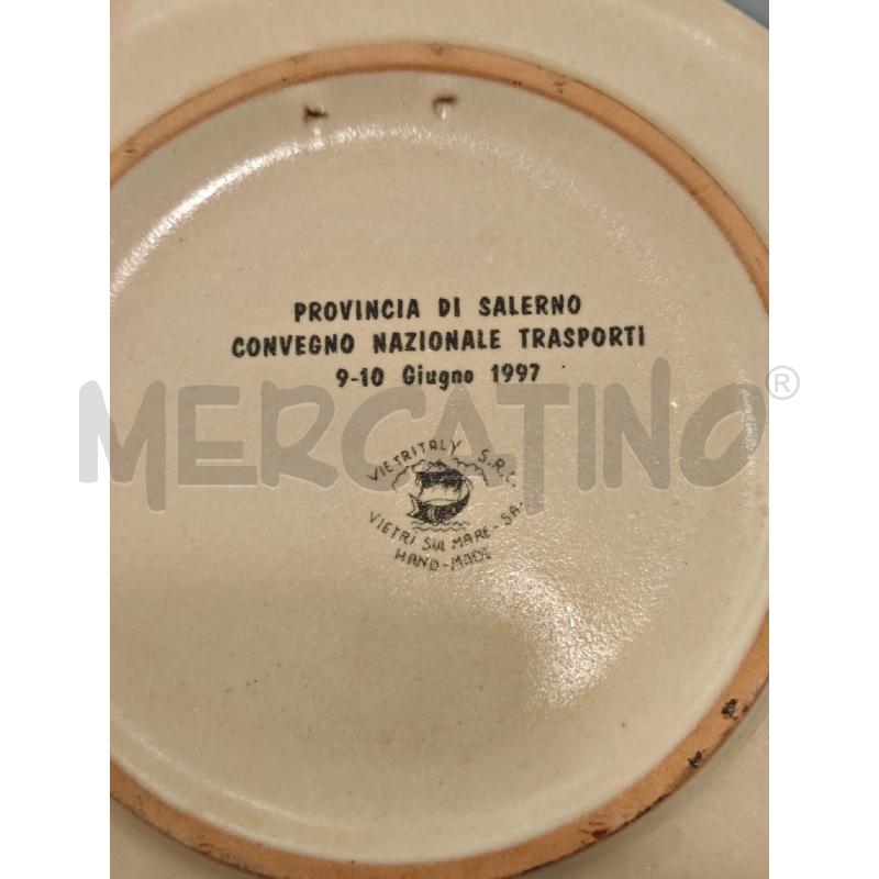 PIATTO BRUGMAN FARFALLA CERAMICA VIETRESE X VIETRITALY | Mercatino dell'Usato Salerno fratte 2