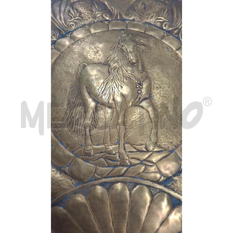 PIATTO OTTONE CAVALLO  | Mercatino dell'Usato Salerno fratte 3