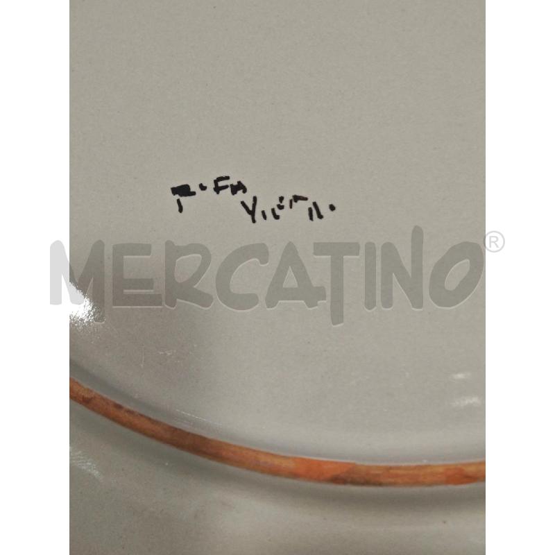 PIATTO RIFA VIETRI CONTADINO DIA 32 CM | Mercatino dell'Usato Salerno fratte 2