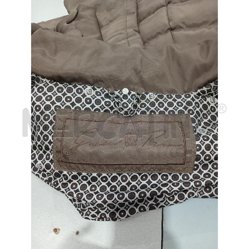 PIUMINO DONNA GAIA R MARRONE LUCIDO MOD LUNGO TG.44 | Mercatino dell'Usato Salerno fratte 3