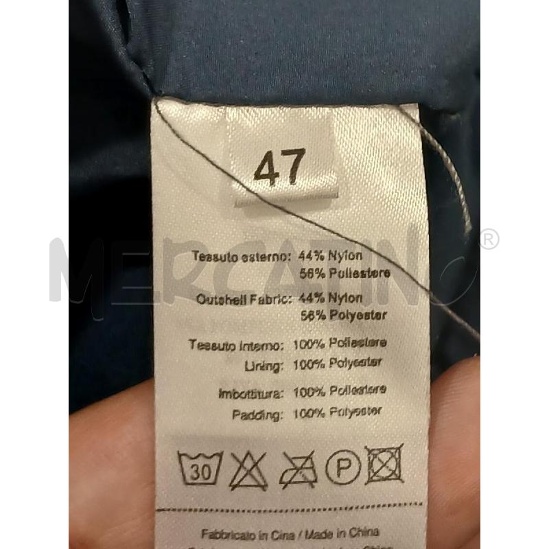 PIUMINO DONNA MARA CAROL BLU RICH. JEANSATI TG.47 | Mercatino dell'Usato Salerno fratte 3