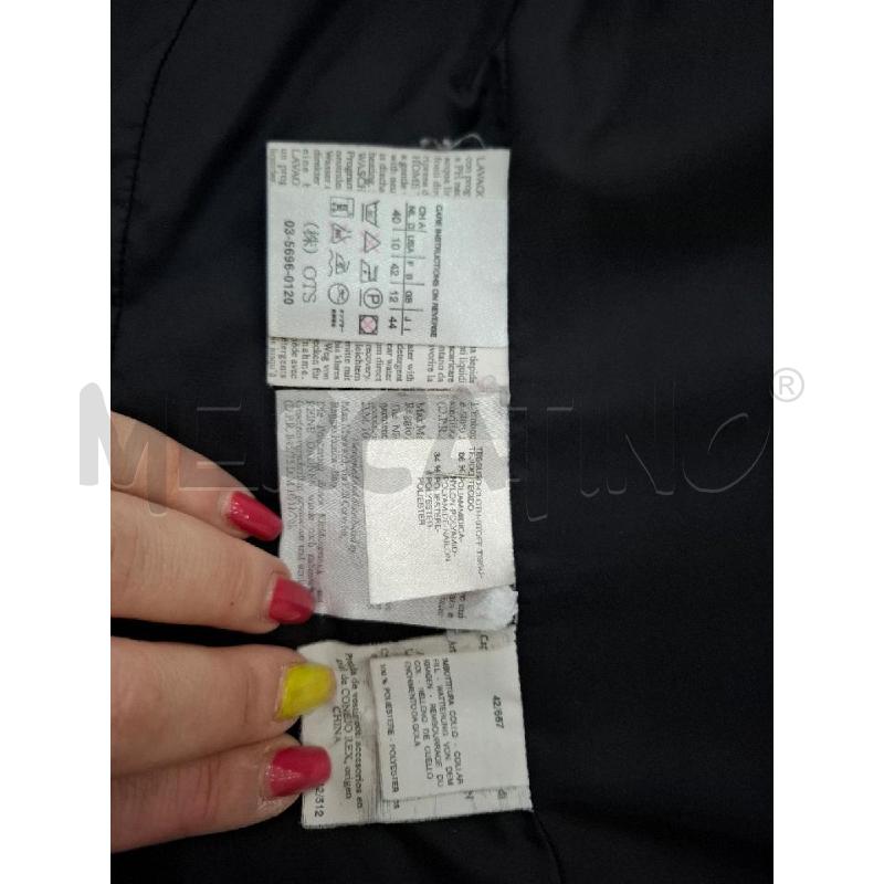 PIUMINO DONNA MAX MARA WEEKEND NERO LUNGO CON CINTURA | Mercatino dell'Usato Salerno fratte 4