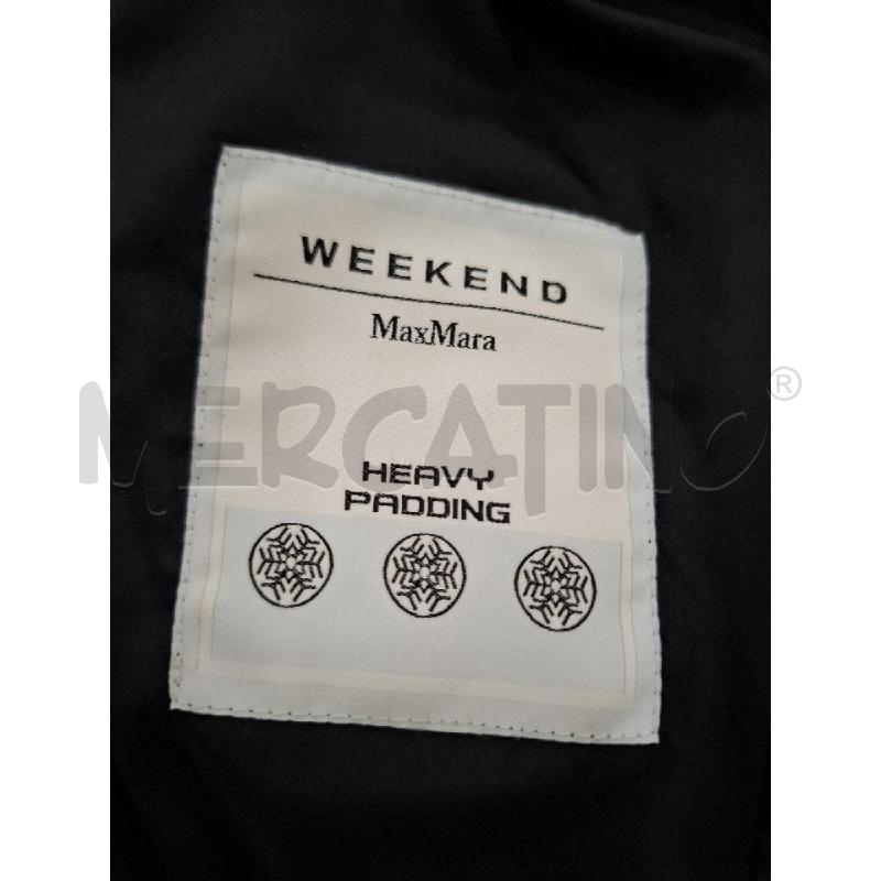 PIUMINO DONNA MAX MARA WEEKEND NERO LUNGO CON CINTURA | Mercatino dell'Usato Salerno fratte 5