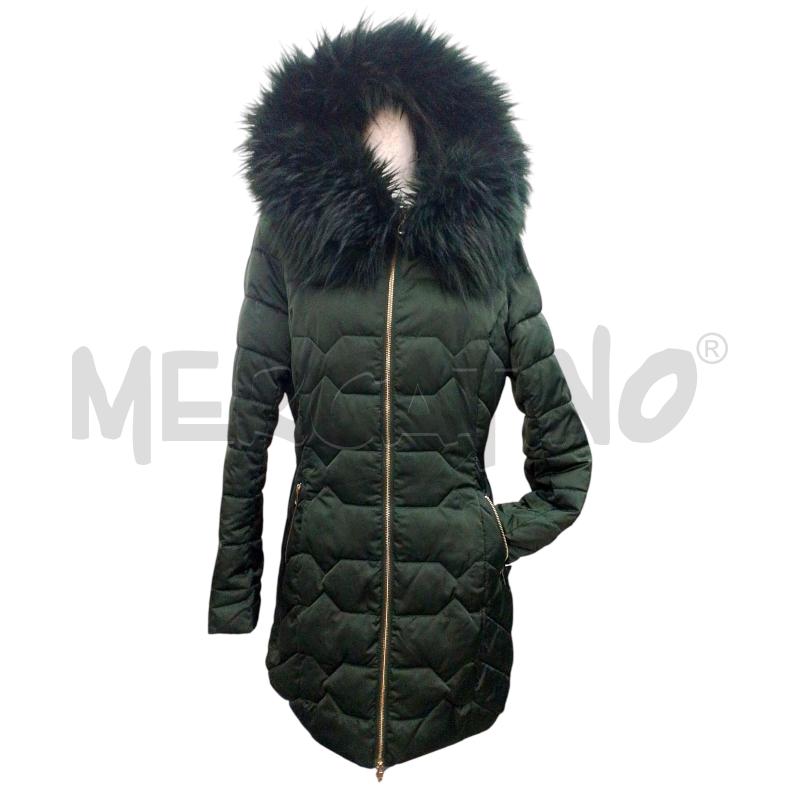 PIUMINO DONNA OLTRE VERDE SCURO | Mercatino dell'Usato Salerno fratte 1