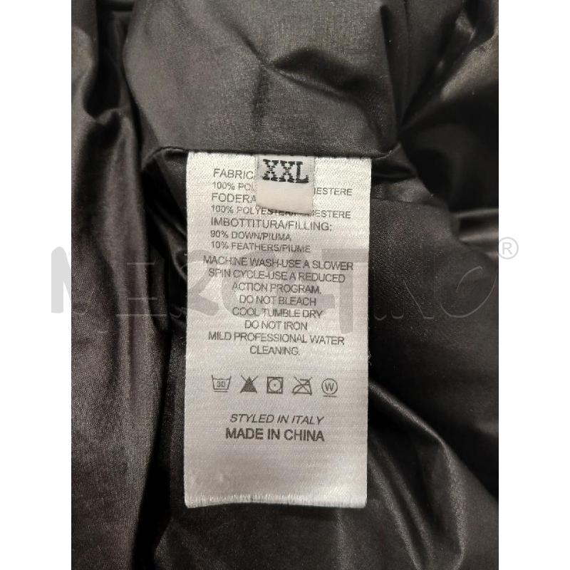 PIUMINO DONNA PATRIZIA PEPE NERO TG.2XL | Mercatino dell'Usato Salerno fratte 3