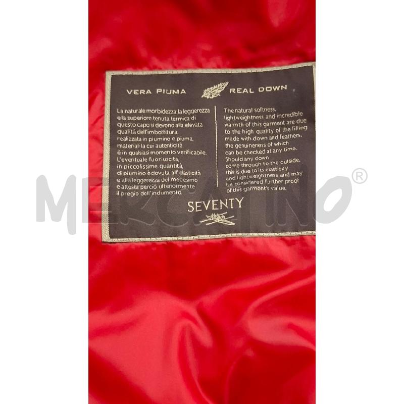 PIUMINO DONNA SEVENTY ROSSO | Mercatino dell'Usato Salerno fratte 4