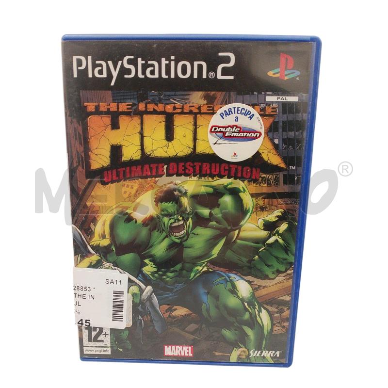 PLAY STATION 2 THE INCREDIBLE HULK ULTIMATE DESTRUCTION | Mercatino dell'Usato Salerno fratte 1