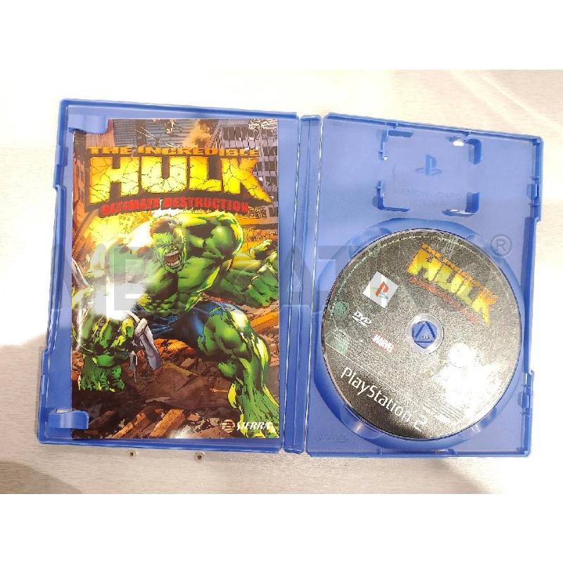 PLAY STATION 2 THE INCREDIBLE HULK ULTIMATE DESTRUCTION | Mercatino dell'Usato Salerno fratte 3