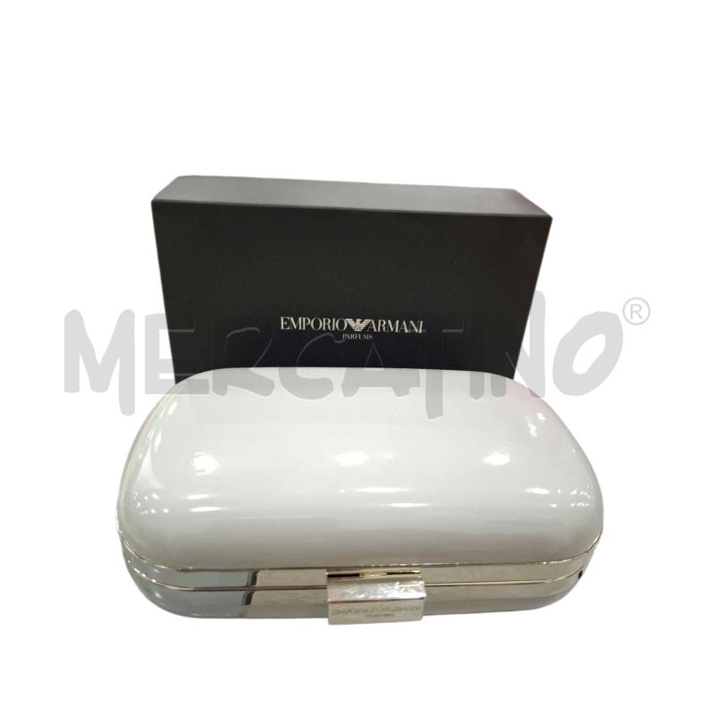 POCHETTE EMPORIO ARMANI GRIGIO  | Mercatino dell'Usato Salerno fratte 1