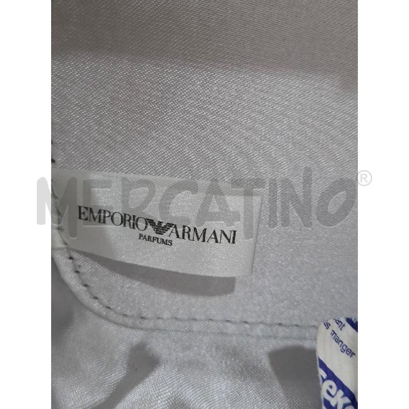 POCHETTE EMPORIO ARMANI GRIGIO  | Mercatino dell'Usato Salerno fratte 5