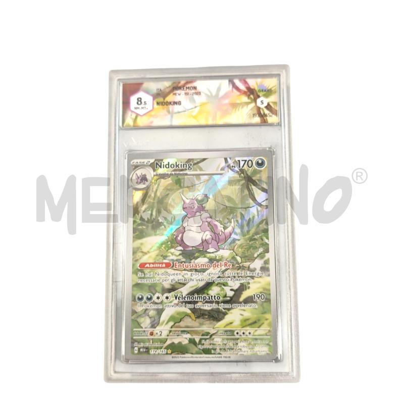 POKEMON CARTA NIDOKING  MEW 151 GRAAD - GRADATA 8,5 | Mercatino dell'Usato Salerno fratte 1