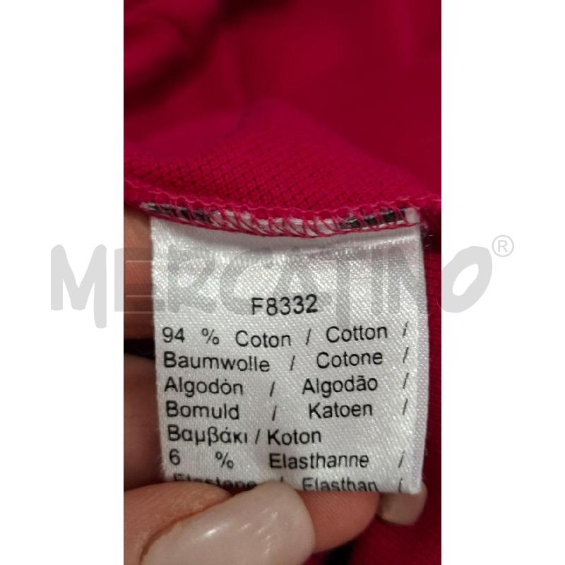 POLO DONNA LACOSTE FUCSIA TG.44 | Mercatino dell'Usato Salerno fratte 5