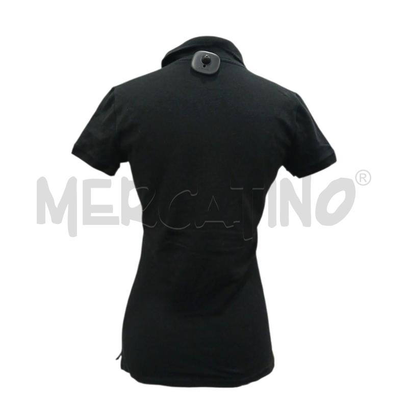 POLO DONNA LACOSTE NERA TG.42 | Mercatino dell'Usato Salerno fratte 2