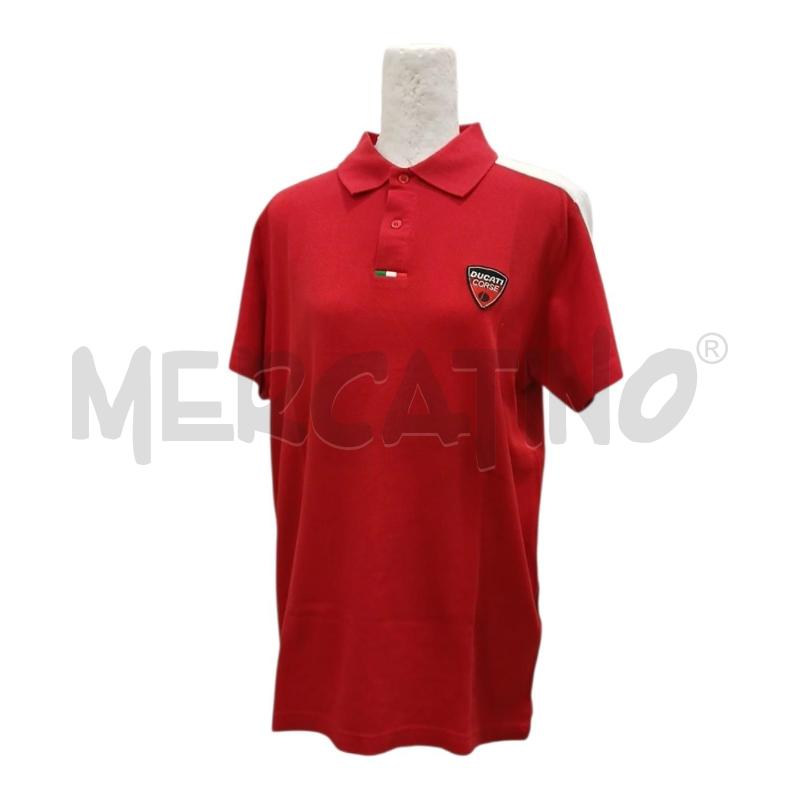 POLO UOMO DUCATI ROSSA TG. L | Mercatino dell'Usato Salerno fratte 1