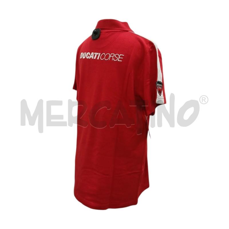 POLO UOMO DUCATI ROSSA TG. L | Mercatino dell'Usato Salerno fratte 2