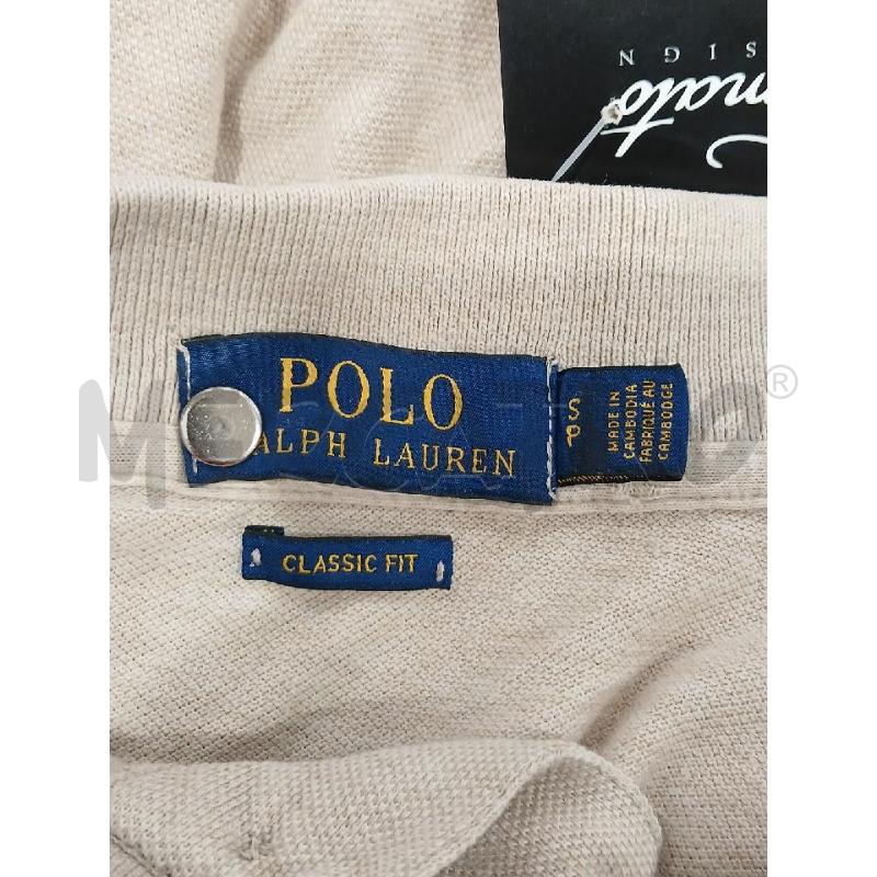 POLO UOMO RALPH LAUREN SABBIA CLASSIC FIT TG S | Mercatino dell'Usato Salerno fratte 3