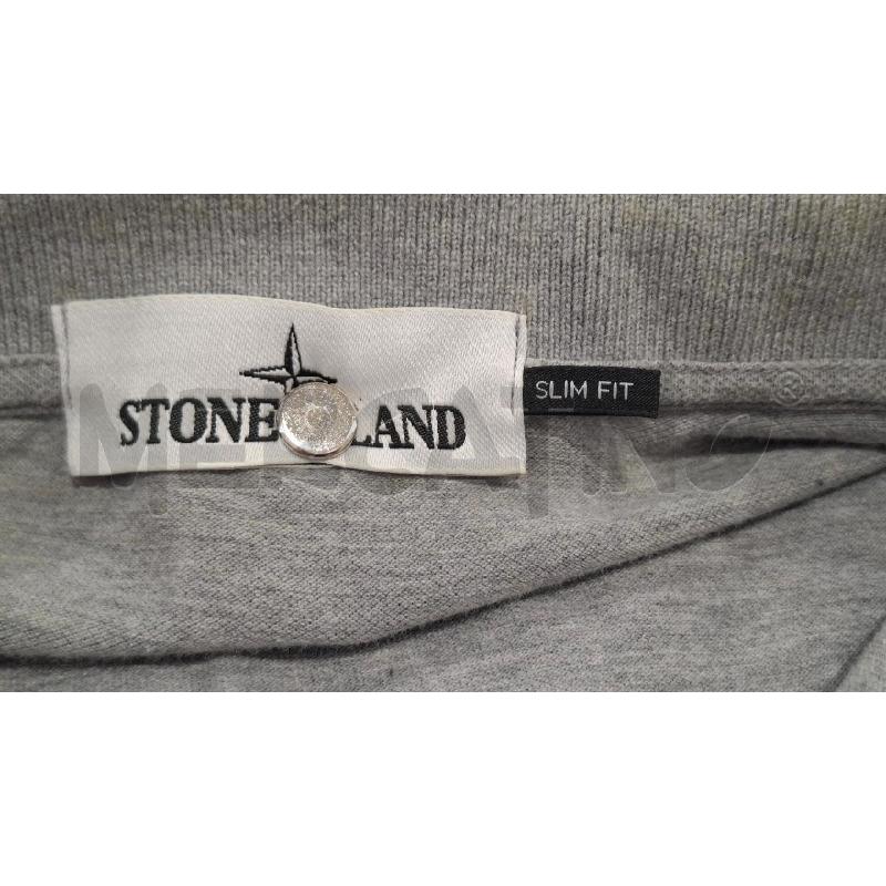 POLO UOMO STONE ISLAND GRIGIA | Mercatino dell'Usato Salerno fratte 3