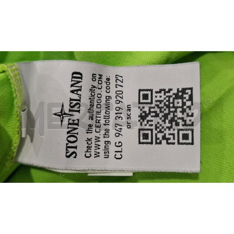 POLO UOMO STONE ISLAND VERDE ACIDO | Mercatino dell'Usato Salerno fratte 4