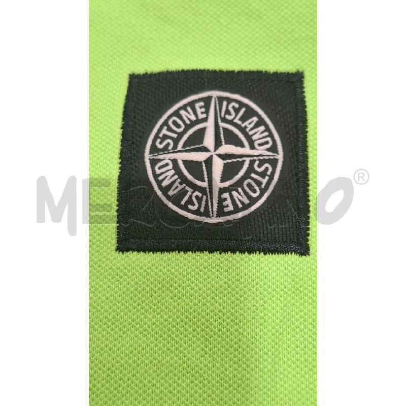 POLO UOMO STONE ISLAND VERDE ACIDO | Mercatino dell'Usato Salerno fratte 5
