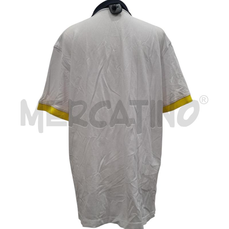 POLO UOMO SUN 68 BIANCA RICH. BLU E GIALLI | Mercatino dell'Usato Salerno fratte 2