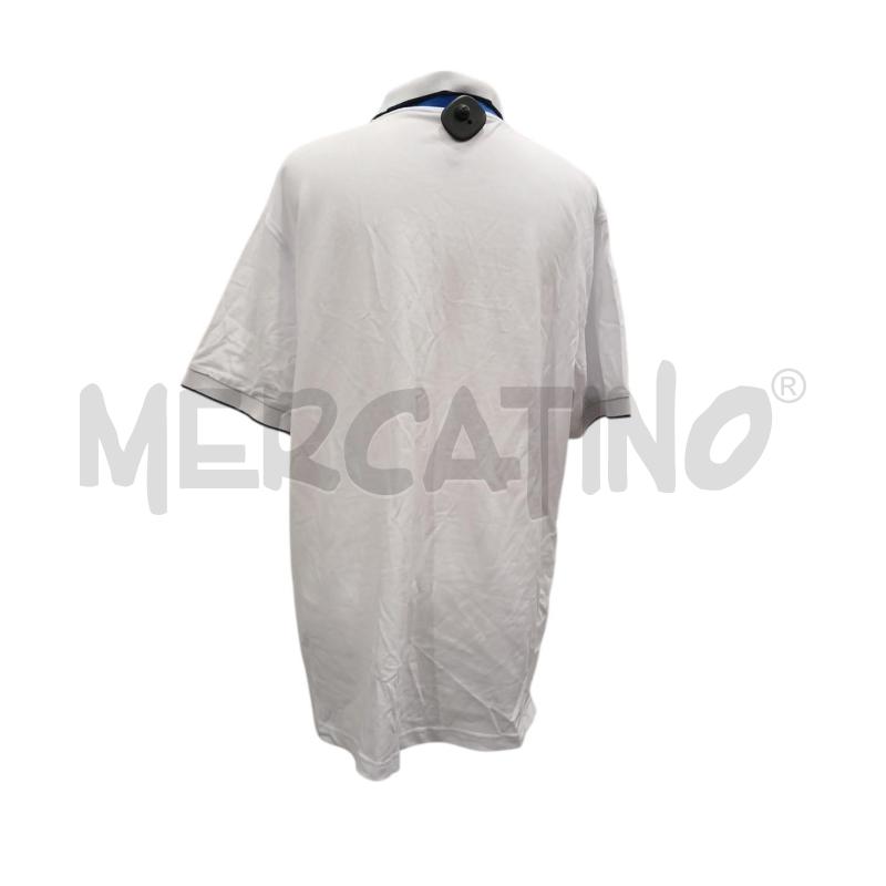 POLO UOMO SUN 68 BIANCA RICHIAMI AZZURRI BLU | Mercatino dell'Usato Salerno fratte 2