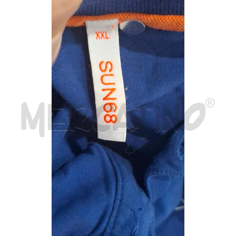 POLO UOMO SUN 68 BLU RICH. ARANCIO | Mercatino dell'Usato Salerno fratte 3