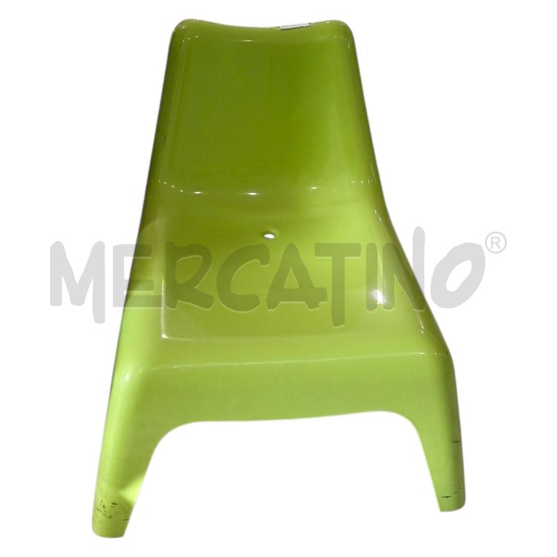 POLTRONCINA IKEA DA ESTERNO VERDE | Mercatino dell'Usato Salerno fratte 1