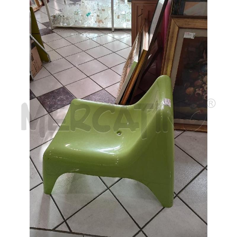 POLTRONCINA IKEA DA ESTERNO VERDE | Mercatino dell'Usato Salerno fratte 2